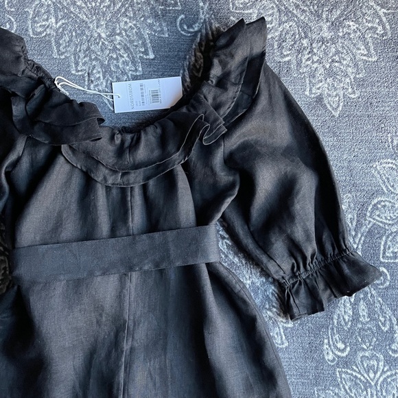 Reformation Off Shoulder Indio Linen Mini Dress XS - Picture 8 of 8